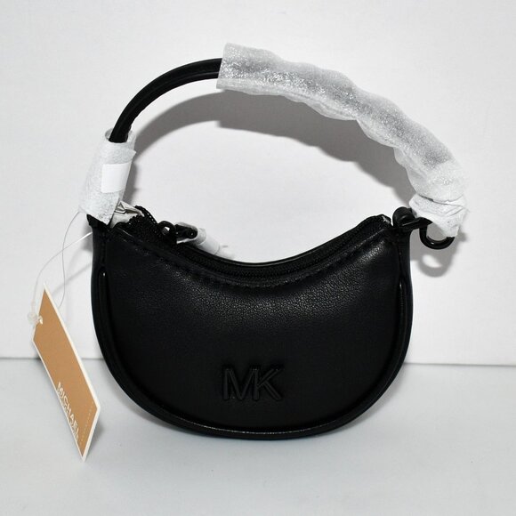 Michael Kors Kyla Bag Charm in Black #32T5T8QC1L NWT - Picture 1 of 5